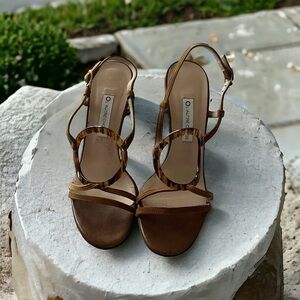 L’Autre Chose MOD Circle heeled sandal size 6